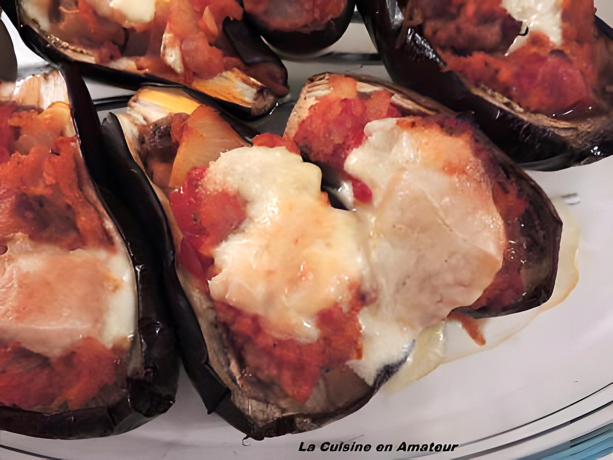 recette Aubergines farcies