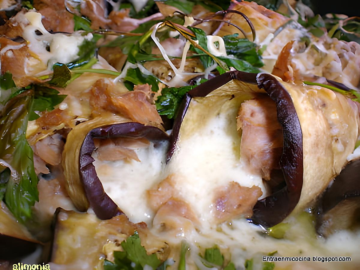 recette BALLOTINS D'AUBERGINES