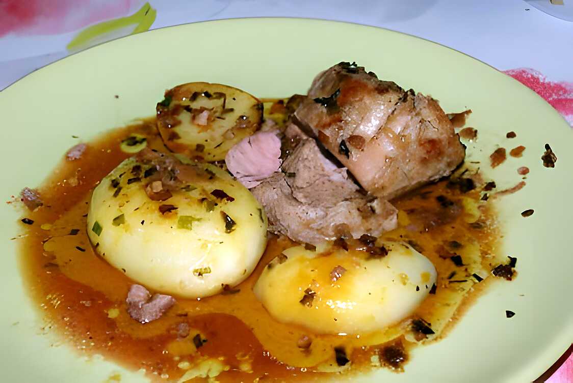 Recette de Filet Mignon De Veau Aux Samba A La Graisse D'Oie
