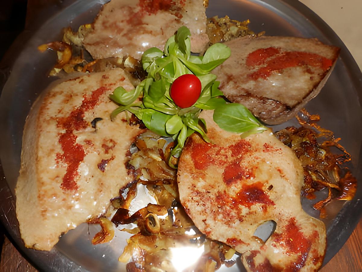 recette Foie de veau au paprika et aux oignons