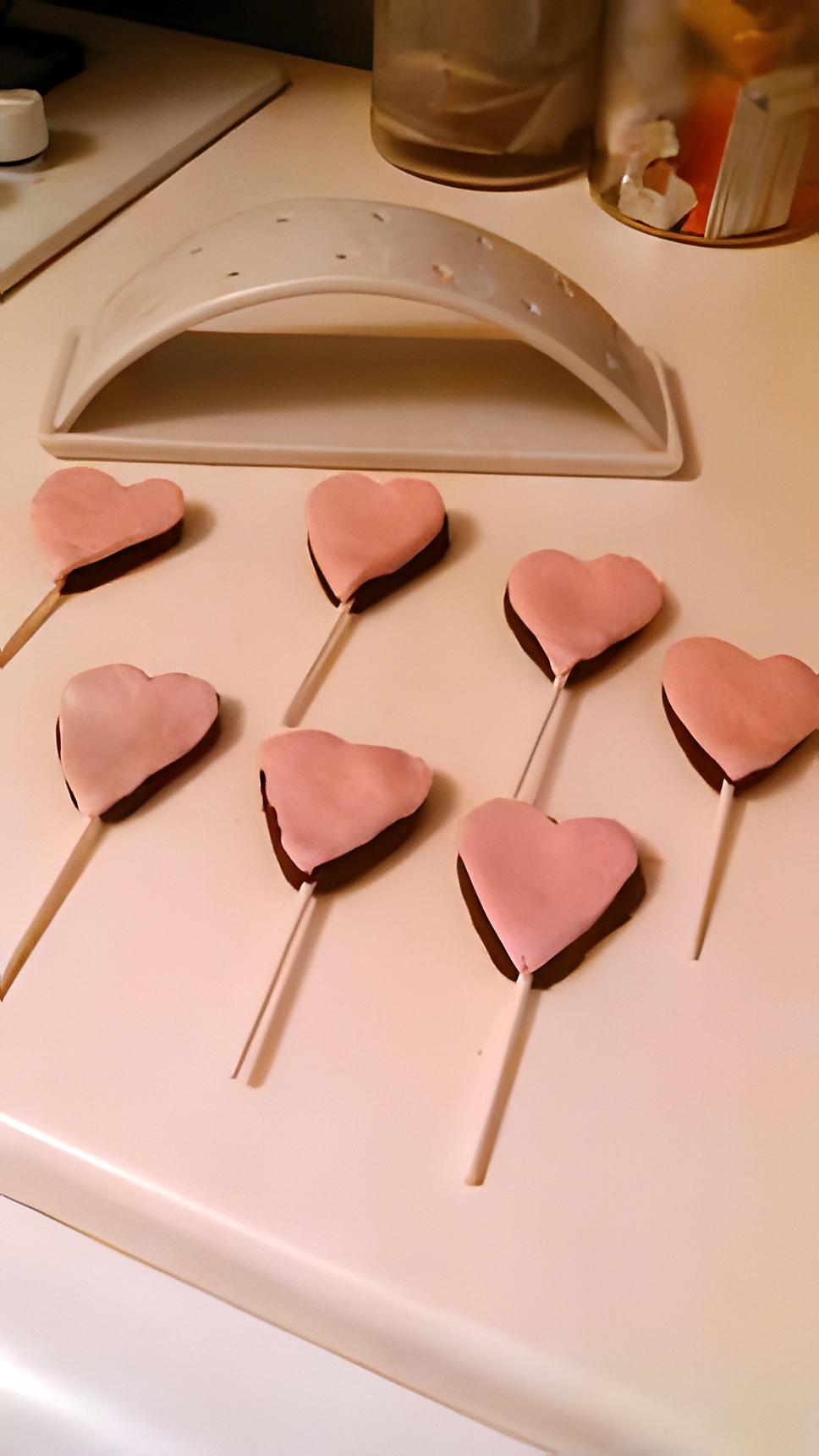 recette Cake pops coeur