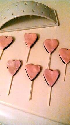 recette Cake pops coeur