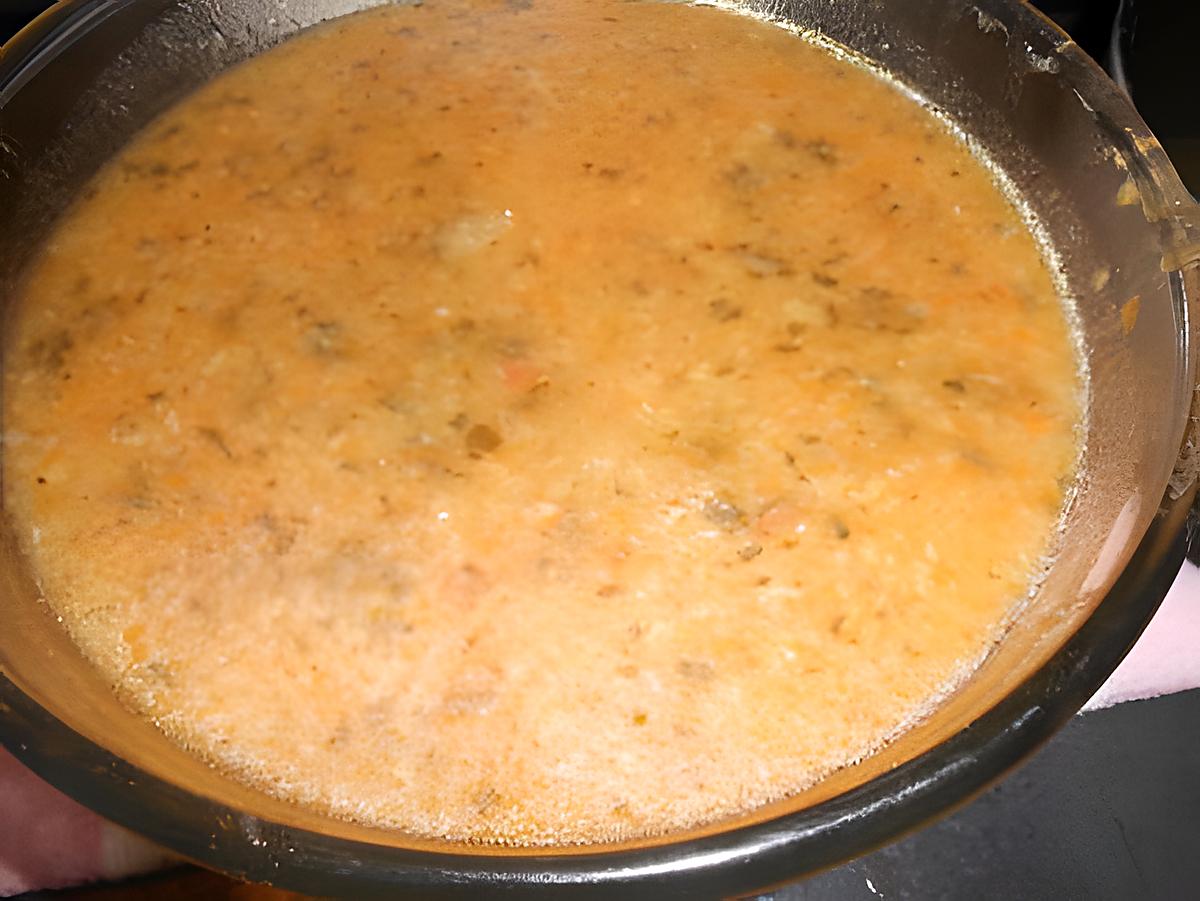 recette UNE PETITE SOUPE (avec le reste des légumes de la potée)