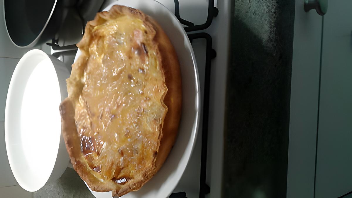 recette Tarte à la banane et mangue/porto