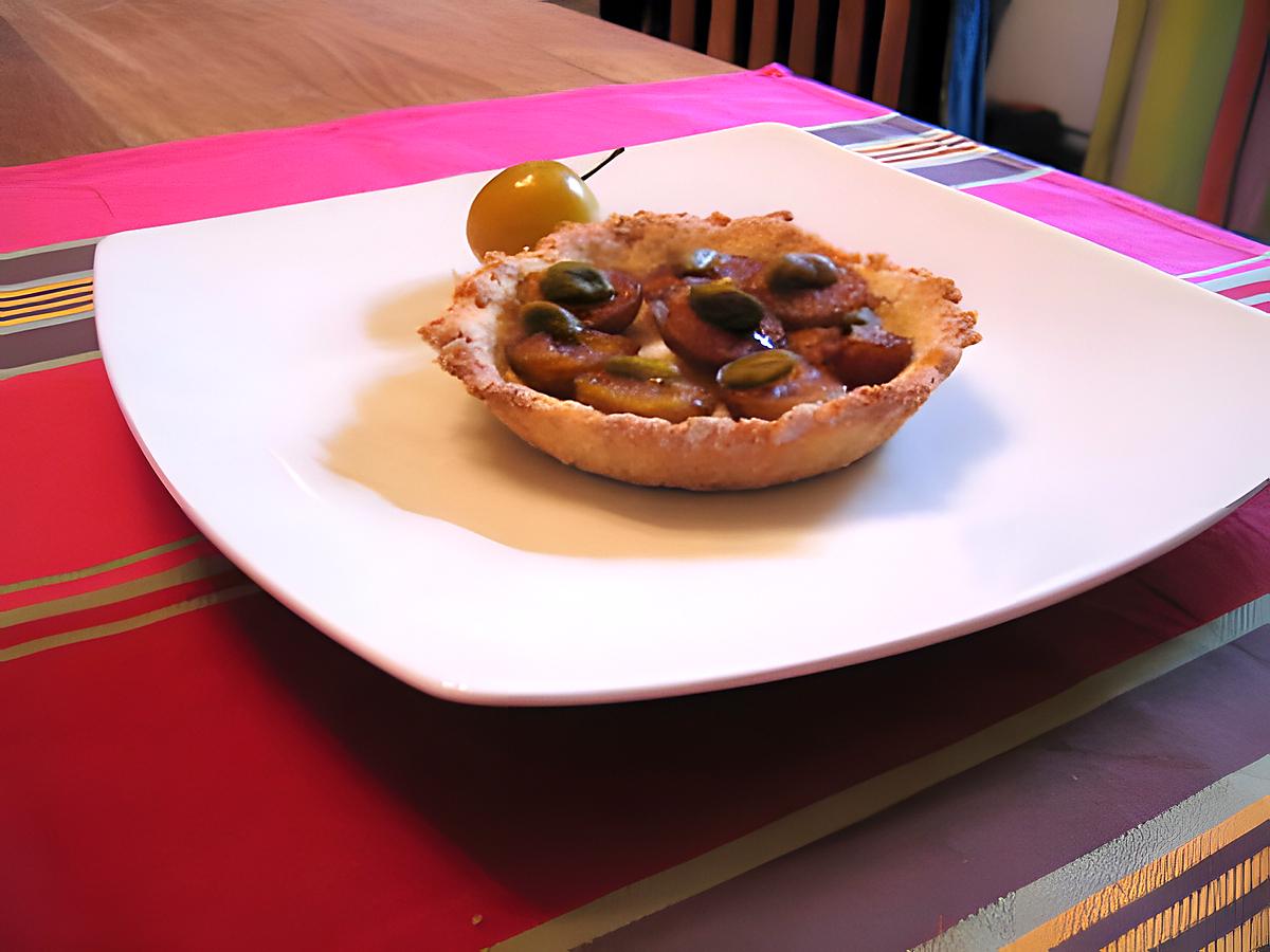 recette Tartelettes Mirabelles Pistache