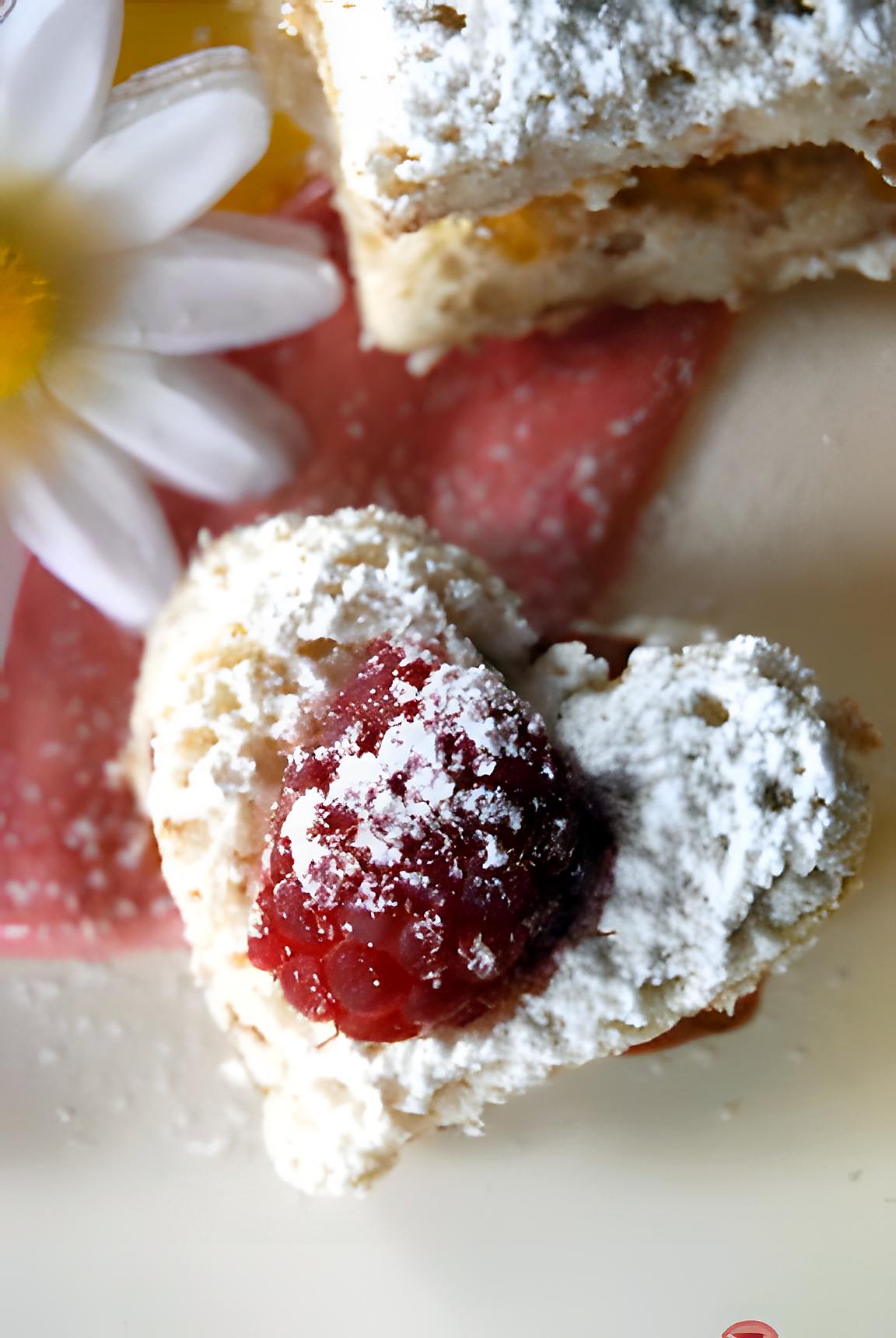 recette Coeurs de maman à la mie de confiture