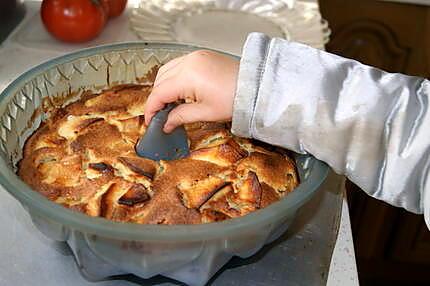 recette Gâteau au yaourt duo : pommes/poires