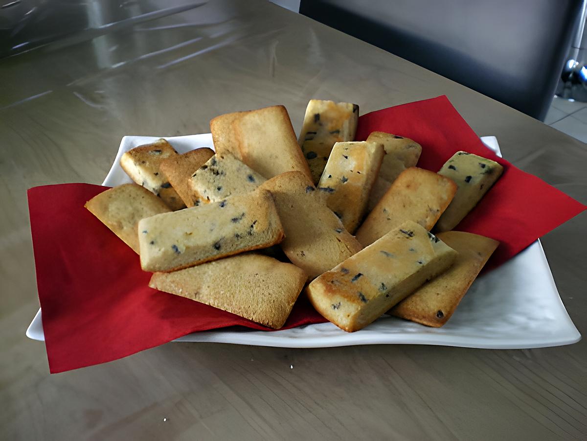 recette financiers aux pépites de chocolat