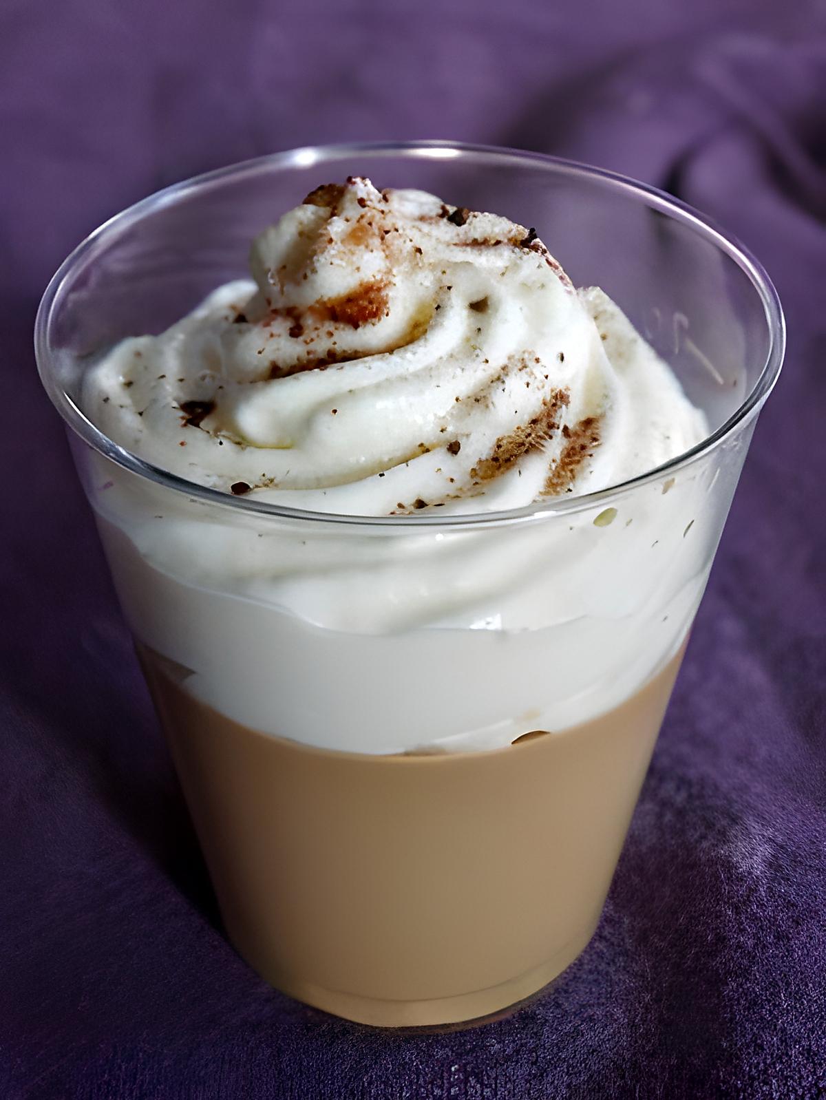 recette Panna Cotta façon Cappuccino