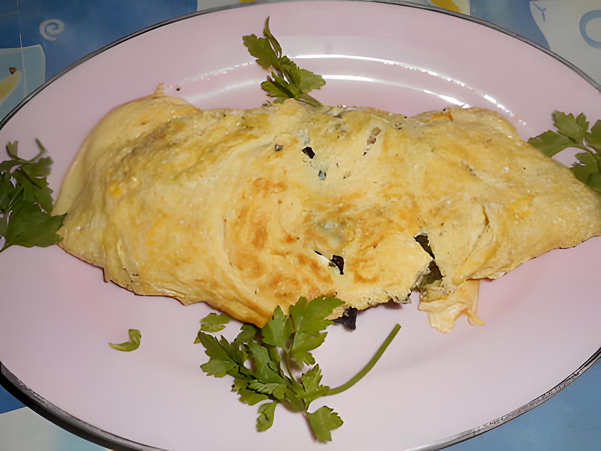 recette Omelette aux cépes