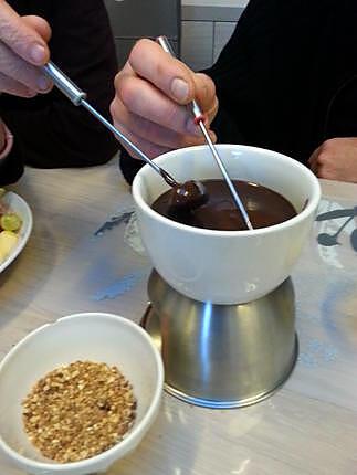 recette Fondue de chocolat