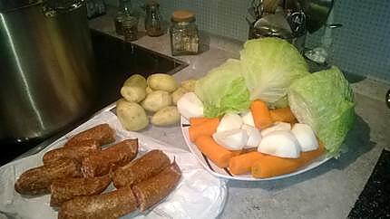 recette 1er jour d'hiver ,hé hop une bonne potée lorraine,