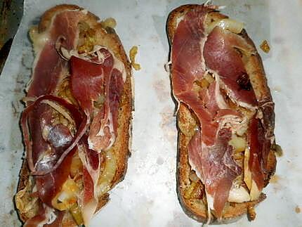 recette Tartines a l auvergnate