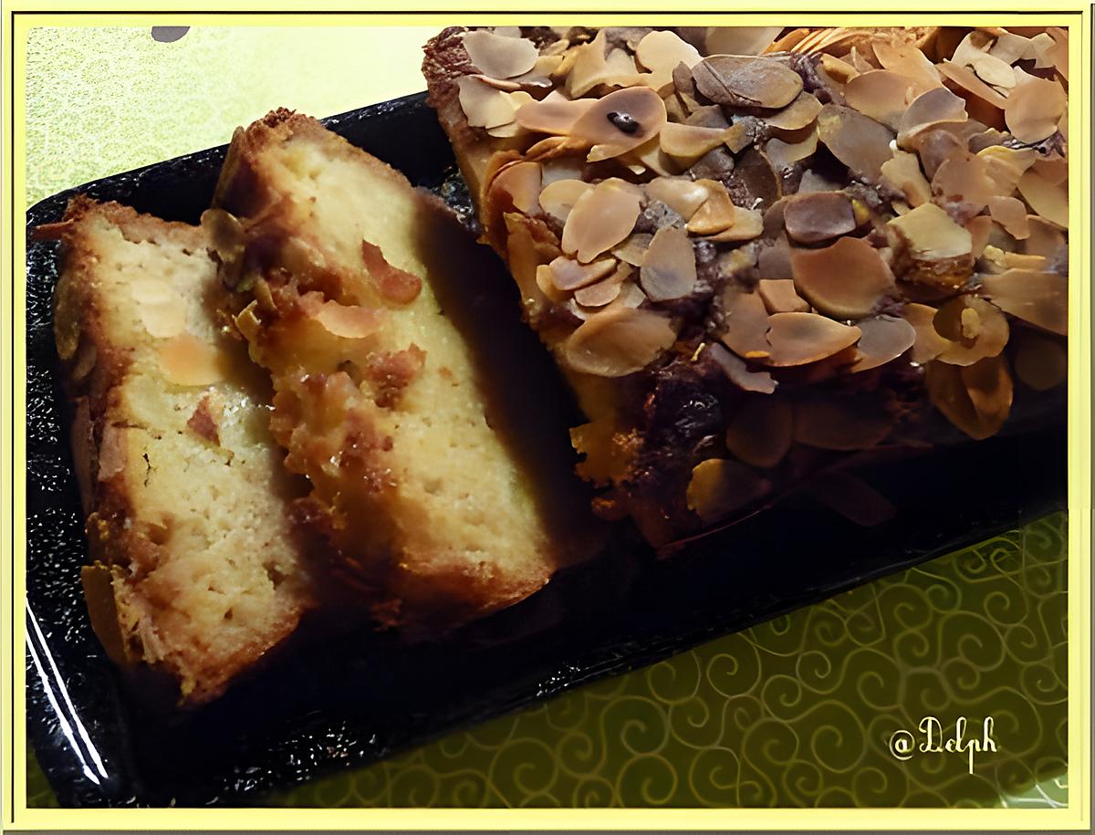 recette Cake aux pommes et aux amandes