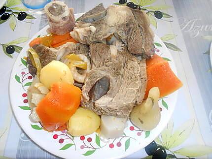 recette PETIT POT AU FEU ET FARANDOLE DE LEGUMES