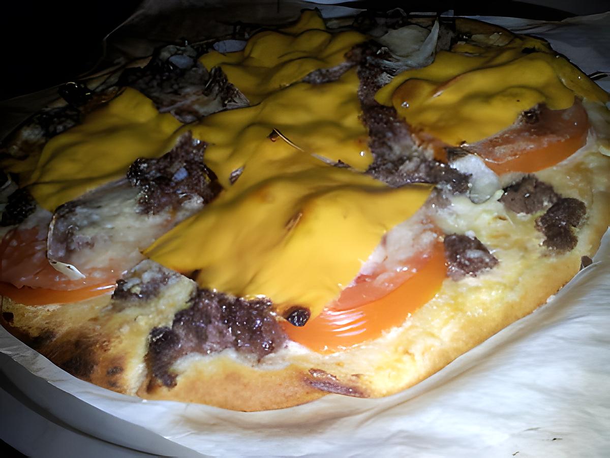 recette Pizza burger