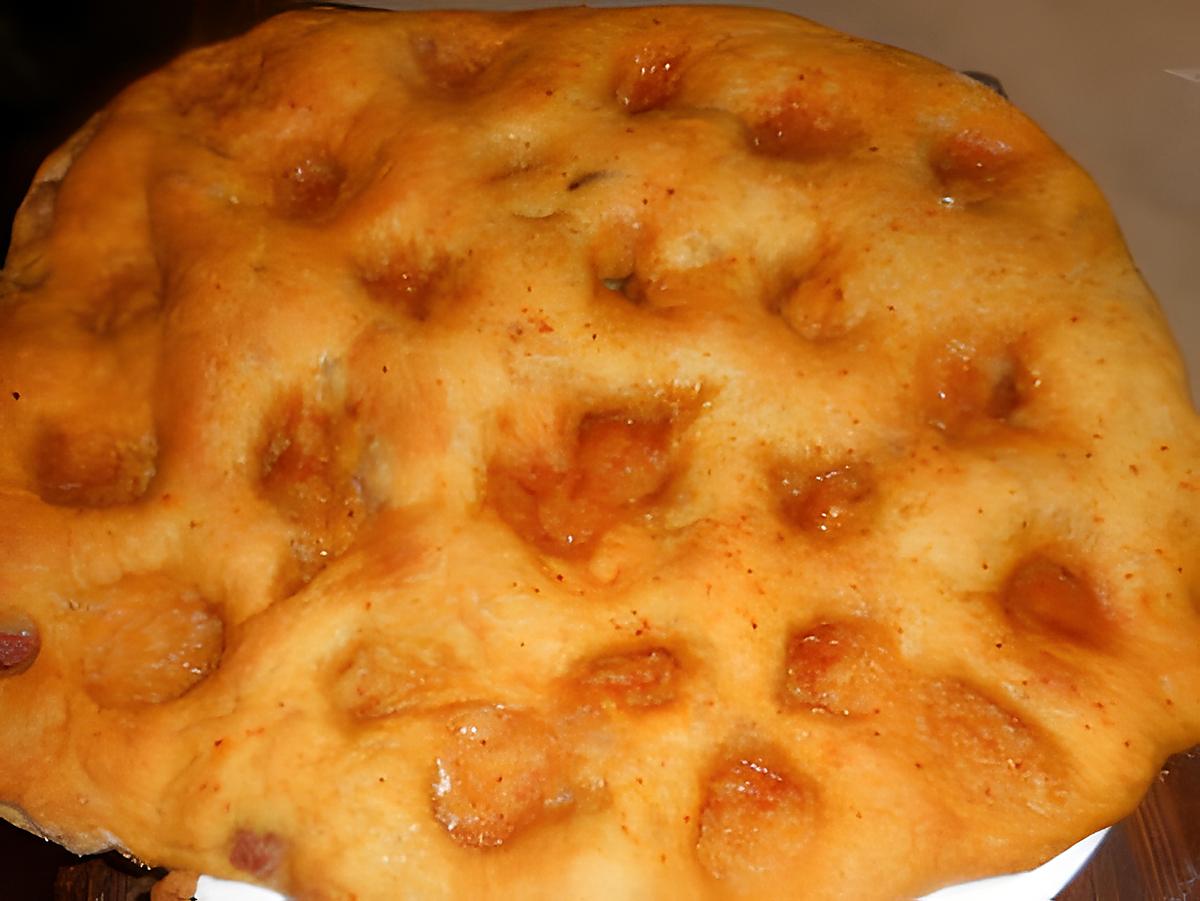 recette Focaccia aux lardons et piment d espelette