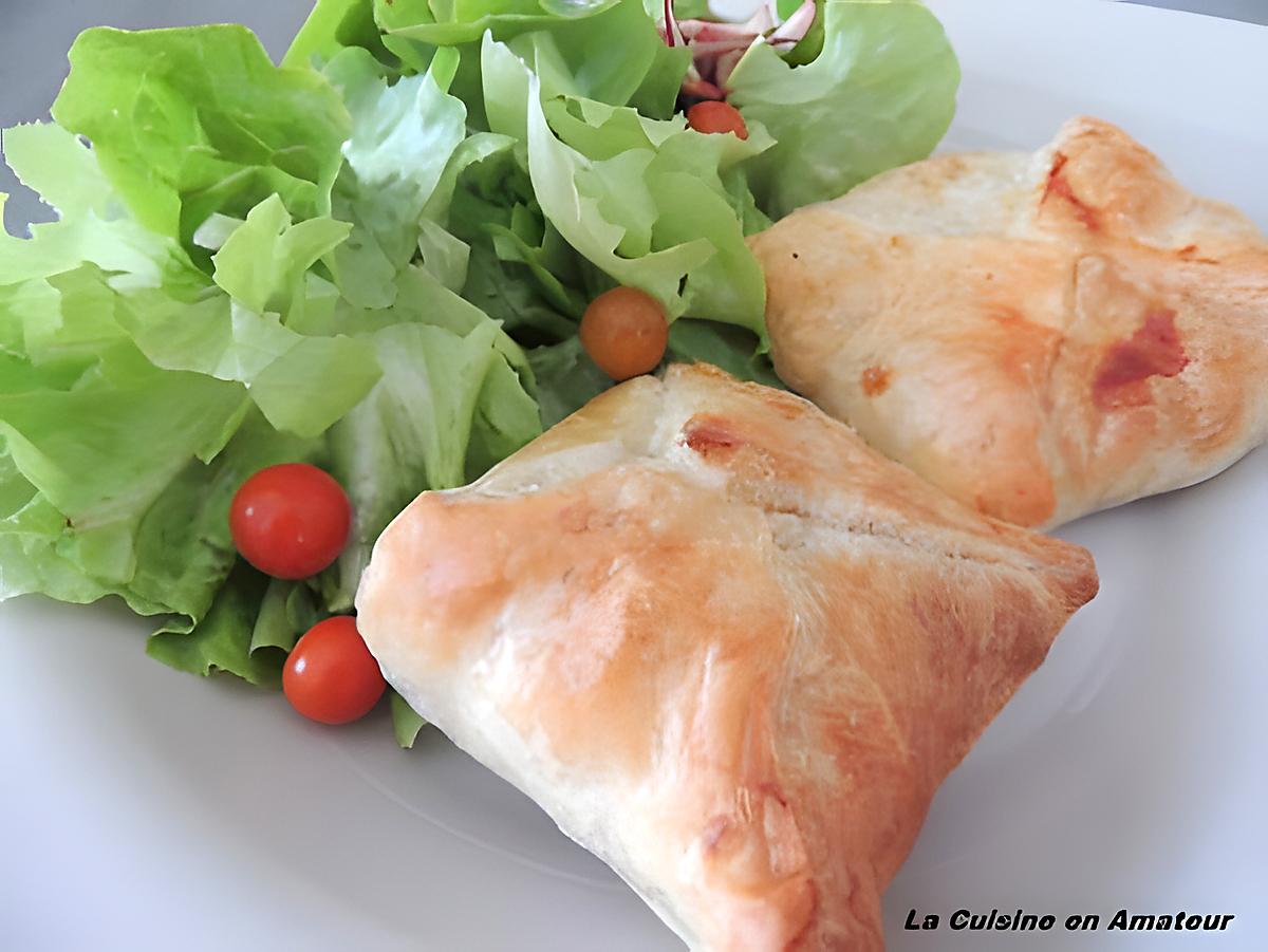 recette Feuilleté de poireaux et jambon cru