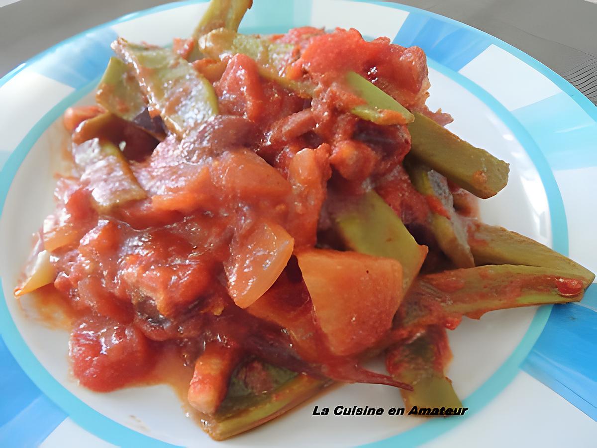 recette Coco plat à la tomate