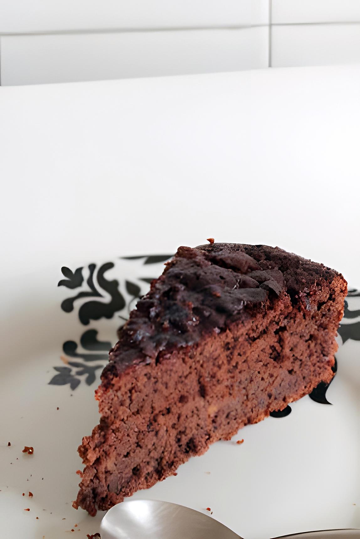 recette Gâteau au chocolat noir corsé sans beurre