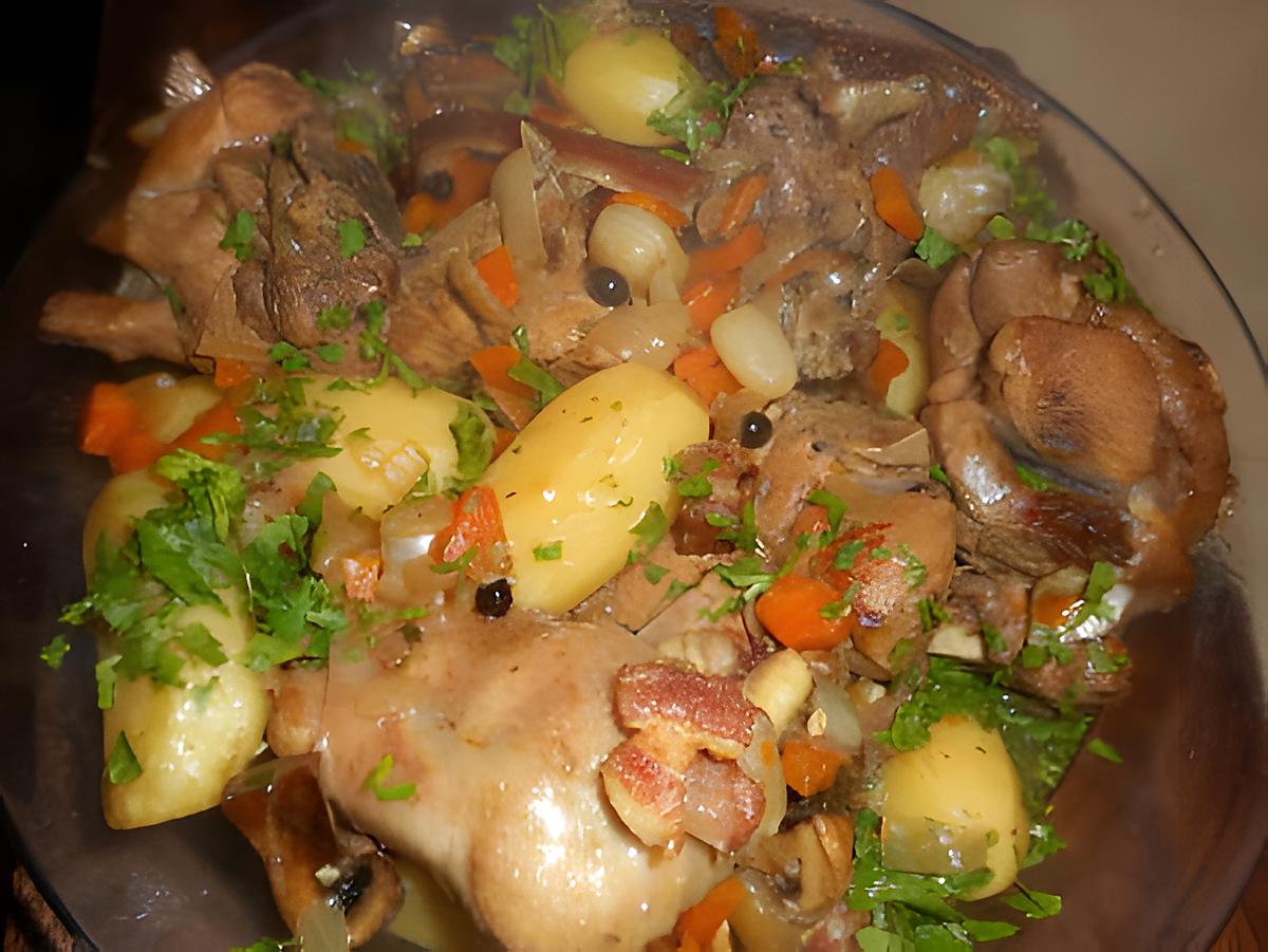 recette Coq a la bière