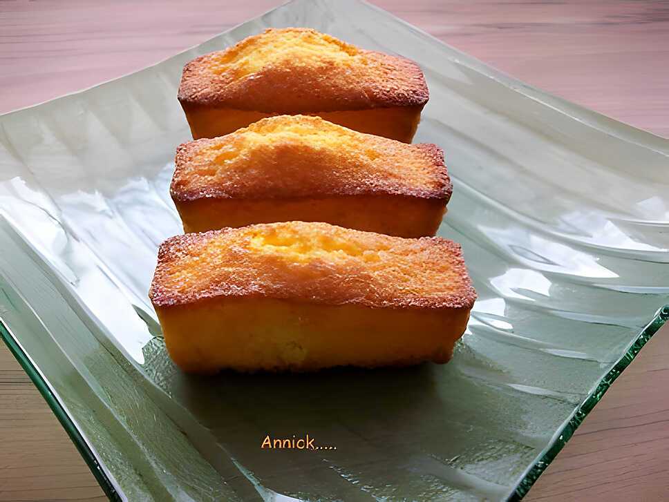 recette mini quatre-quart à l'orange