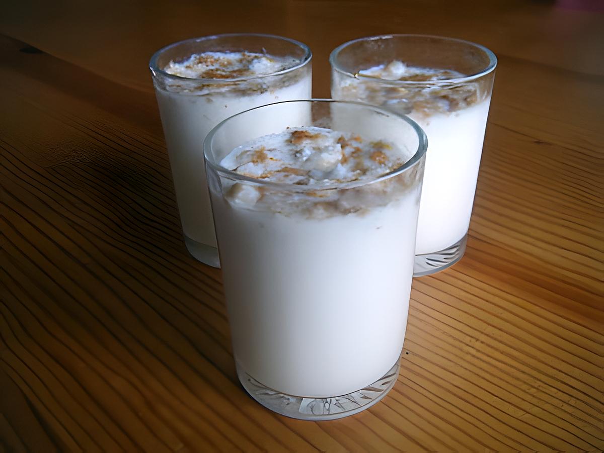 recette yaourt a la noix de coco et aux petits biscuits meringuer a la noix de coco