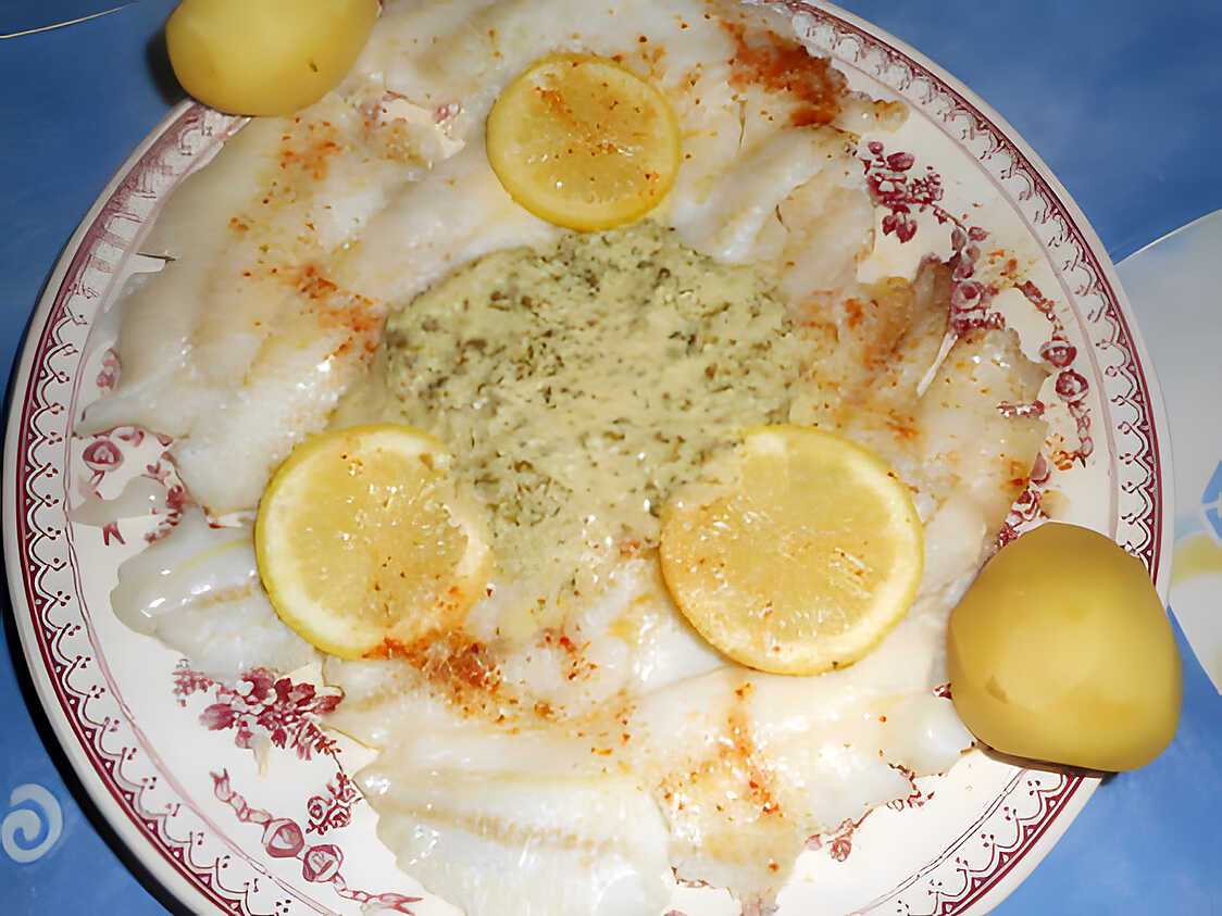 Recette de Filets de tacaud a la creme de persil