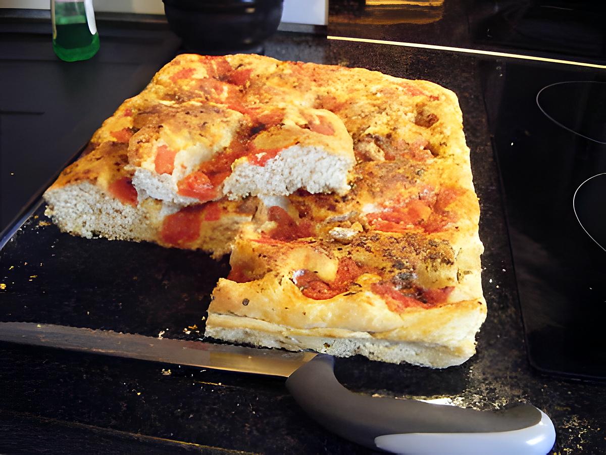 recette focaccia barese