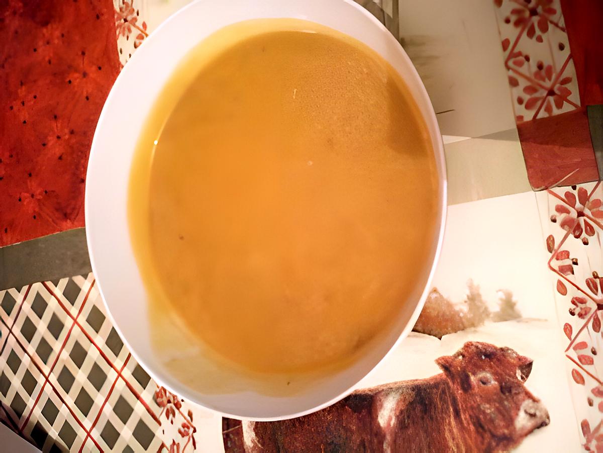 recette velouté de potiron et châtaignes