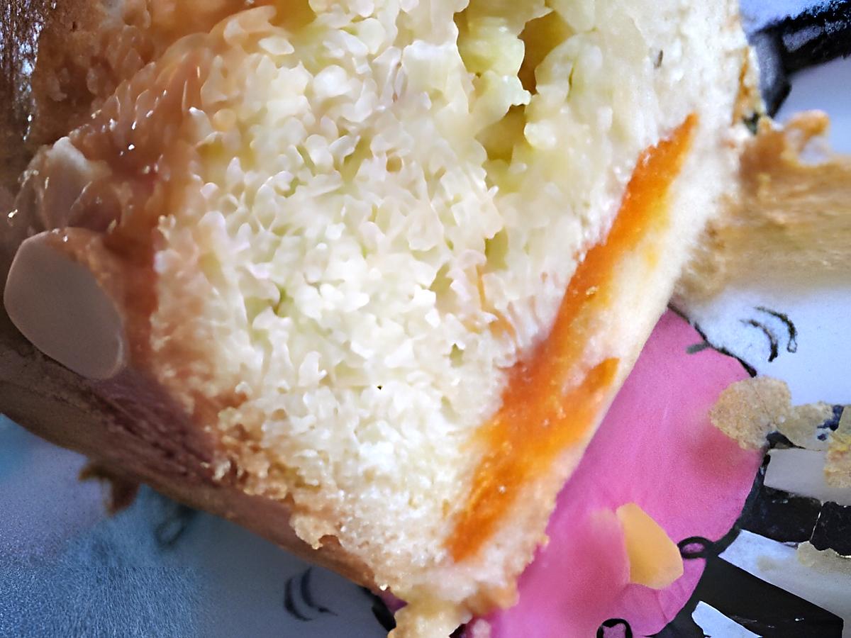 recette Un xcake fondant à l'abricot
