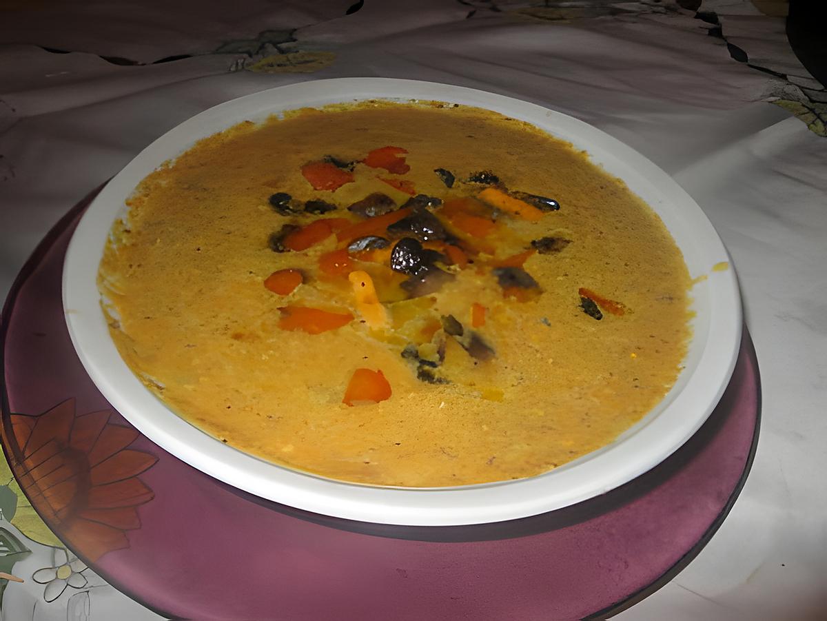 recette potage laitue carottes champignons