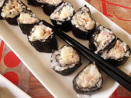 recette Makis thon et concombre