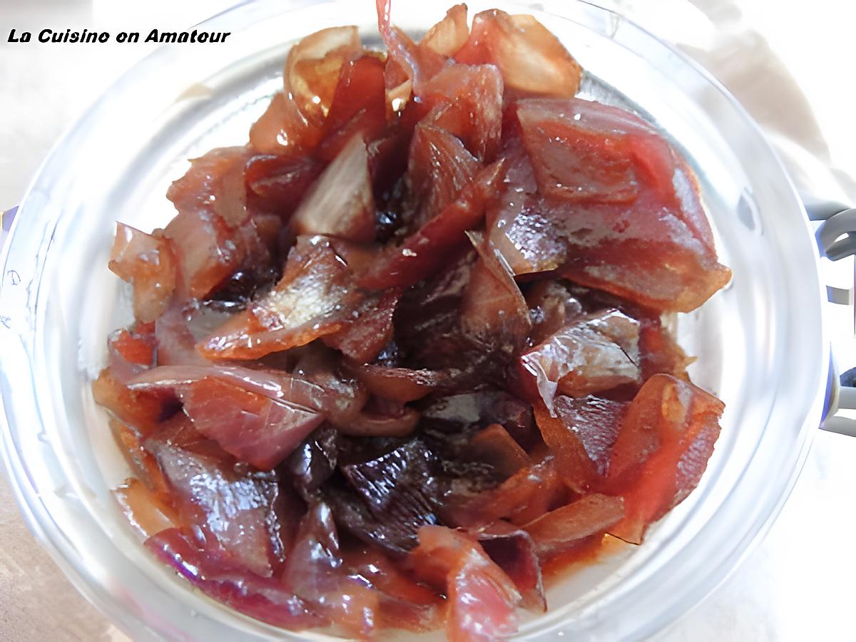 recette Confit d'oignons au miel