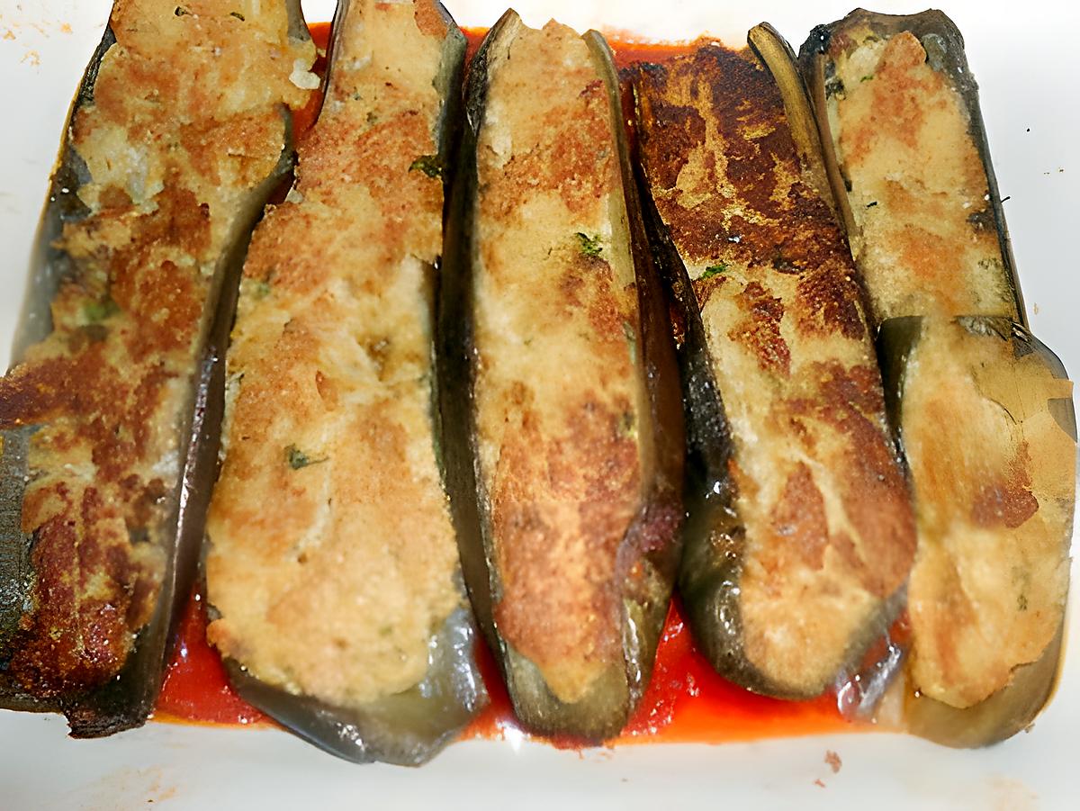 recette AUBERGINES A LA BONIFACIENNE