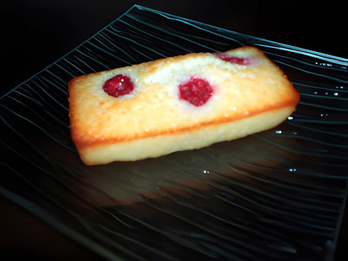 recette Financiers à la framboise