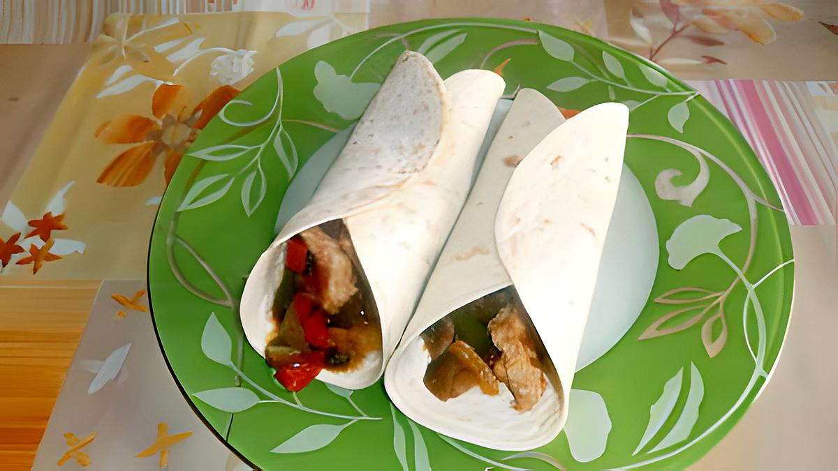 recette Fajitas