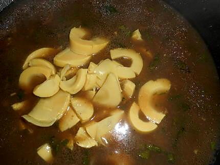 recette Soupe vietnamienne au canard et pousses de bambou