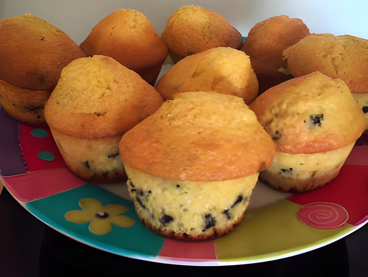 recette Muffins pepites de chocolat-noix de coco