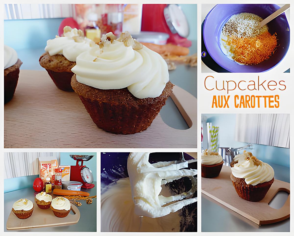 recette Cupcakes aux carottes