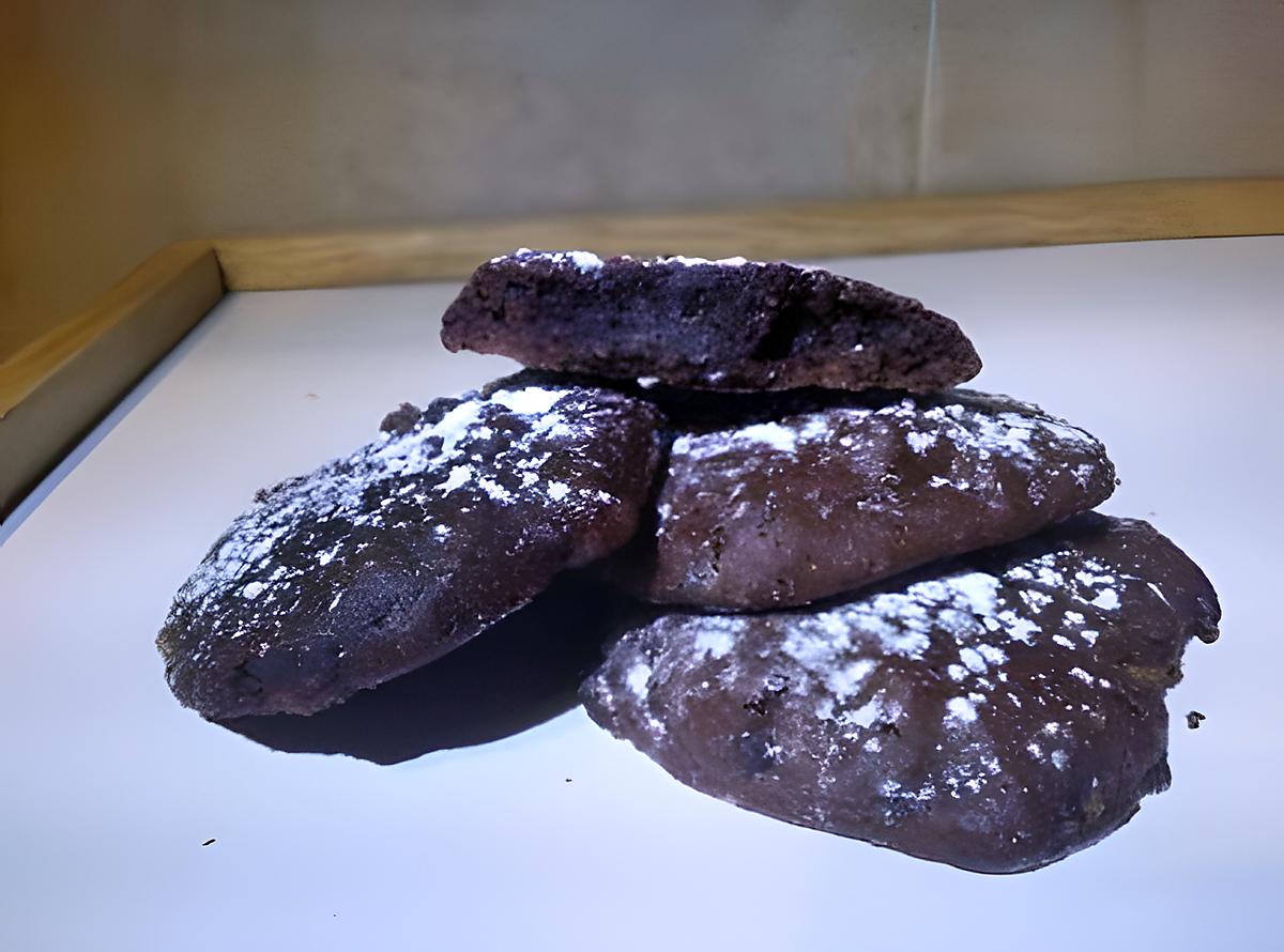 recette COOKIES FACON BROWNIE