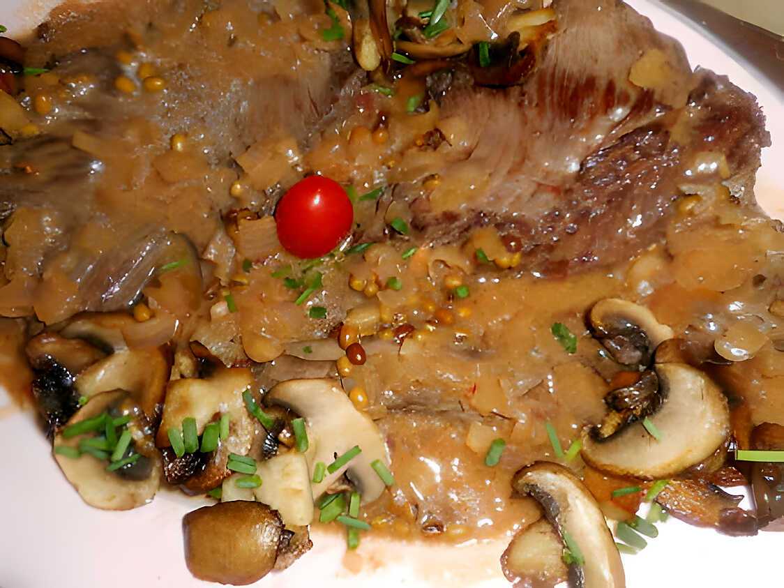 Recette Onglet De Veau Aux Champignons