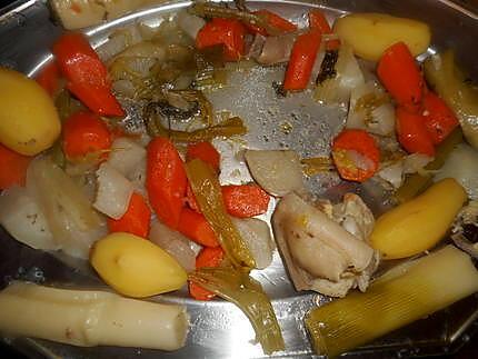 recette Pot au feu aux trois viandes