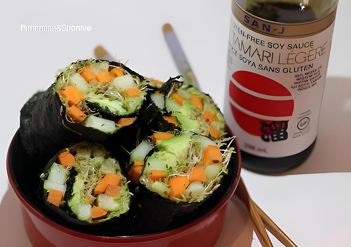 recette Makis de légumes