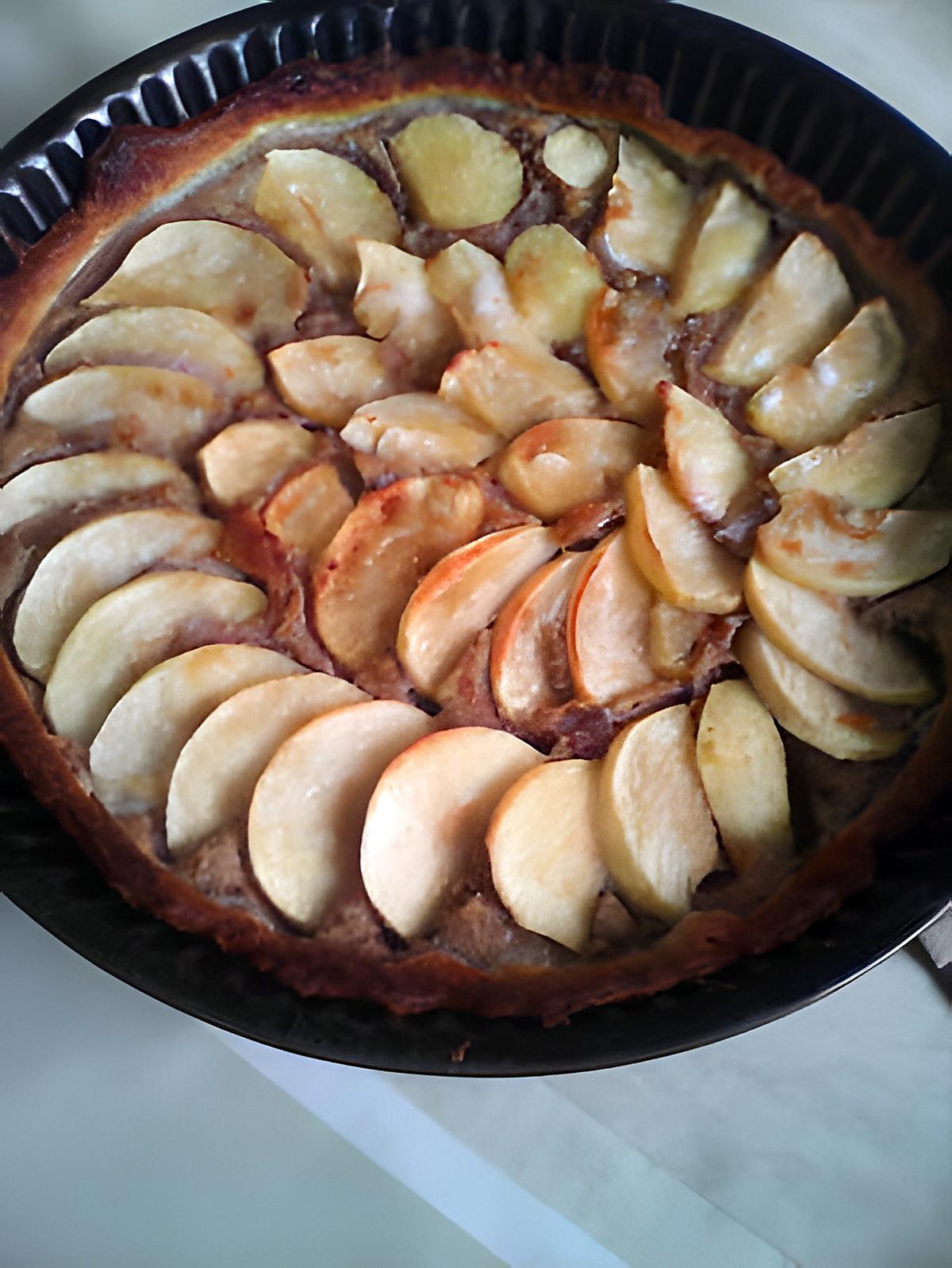 recette tarte noix et pommes