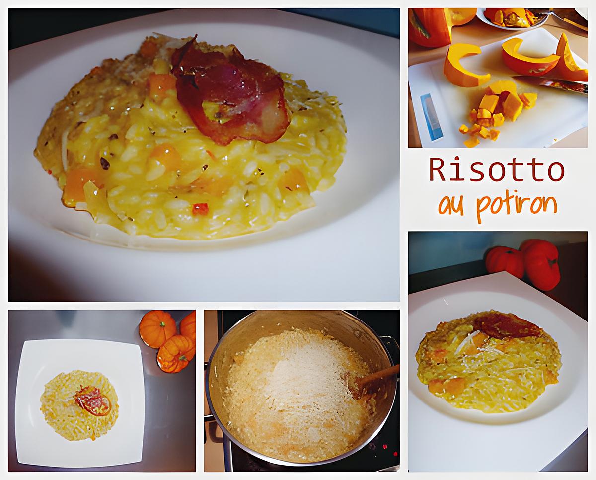 recette Risotto au potiron