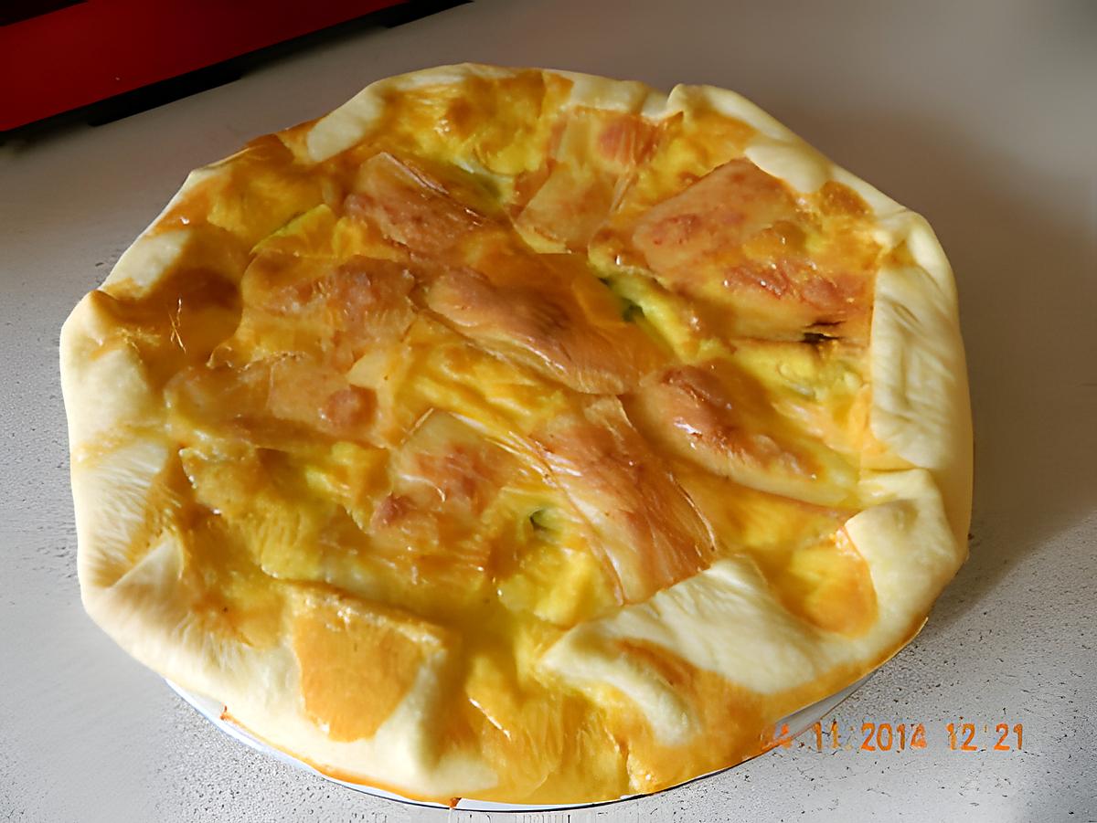 recette Tarte aux endives et Maroilles