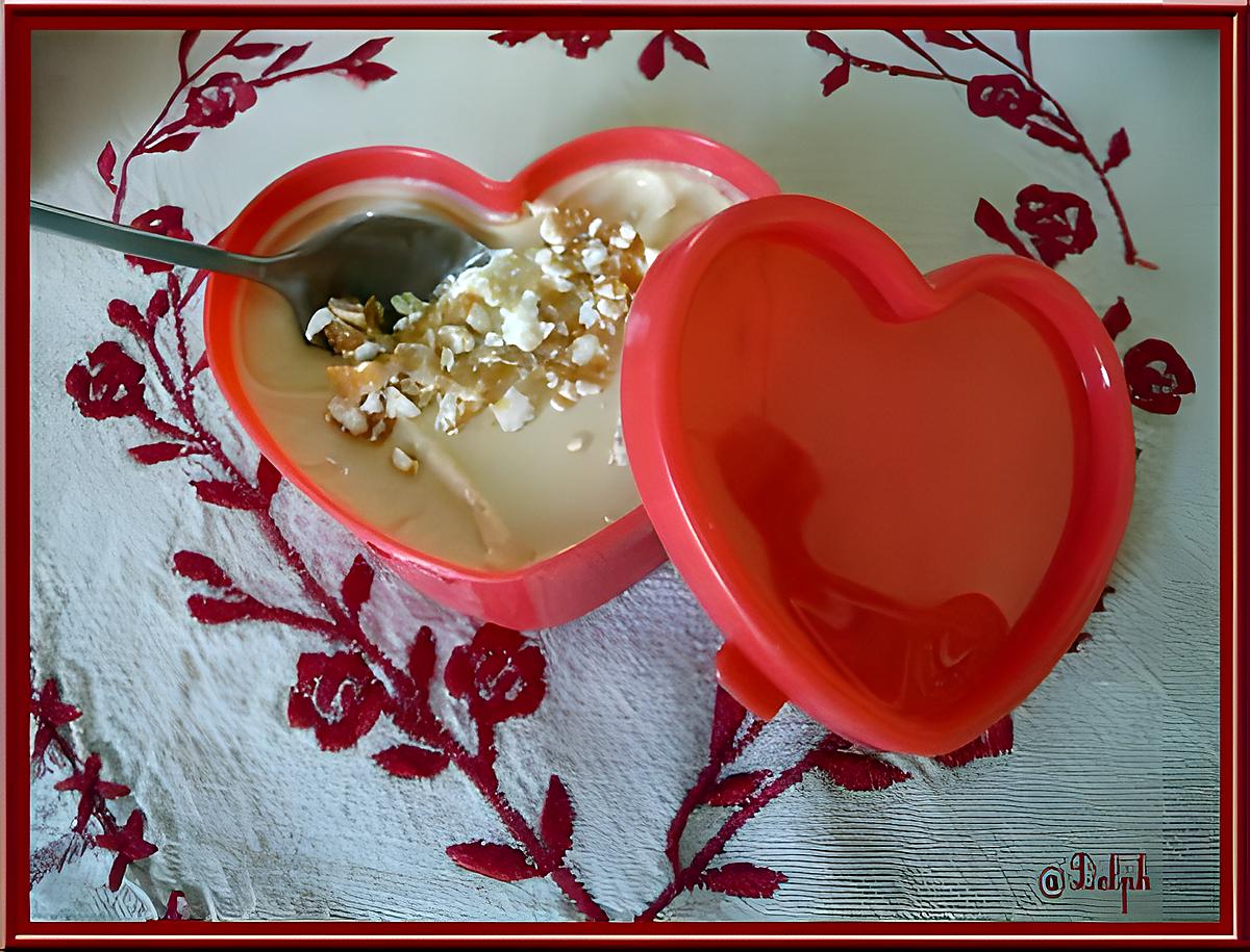 recette PANNA COTTA AUX CARANOUGATS