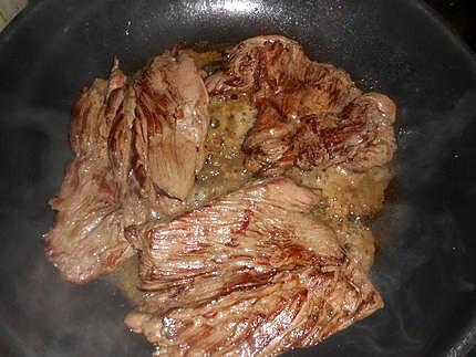 recette Bavette d aloyau au poivre vert