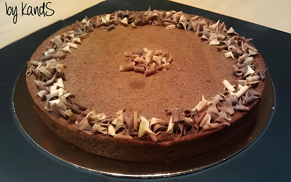 recette Tarte Mousse au Chocolat de Christophe Felder